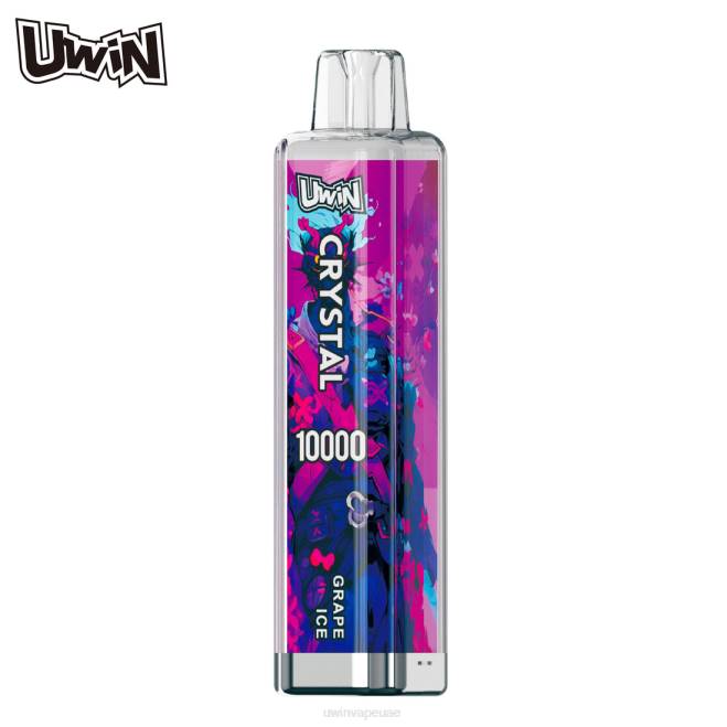 Uwin Vape Abu Dhabi جليد العنب | UWIN CRYSTAL 10000 سيجارة يمكن التخلص منها 88682