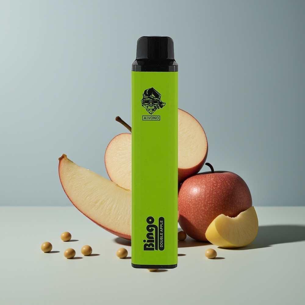 Aivono Aim Bingo 4000 تفاحتين مزدوجتين 10 مل 1000 مللي أمبير