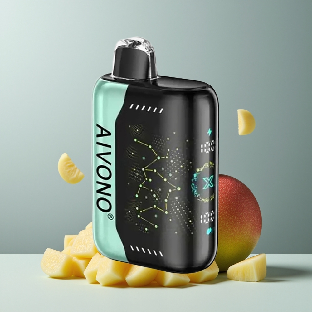 Aivono Aim Boom 25000 مانجو أناناس حامض مع 650 مللي أمبير و 1.2 أوم شبكة