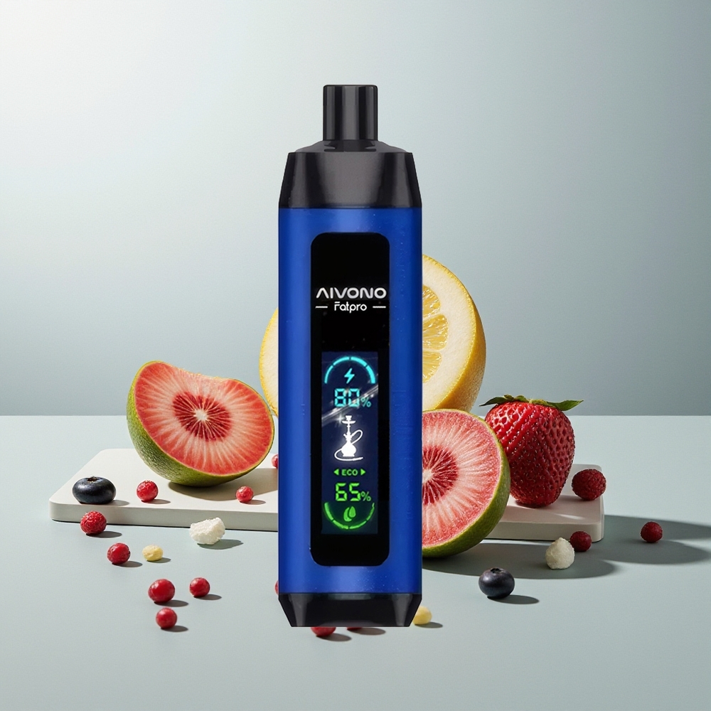 Aivono Aim Fatpro 22000 "توت جليدي بملحقات 28 مل و 10 نكهات"