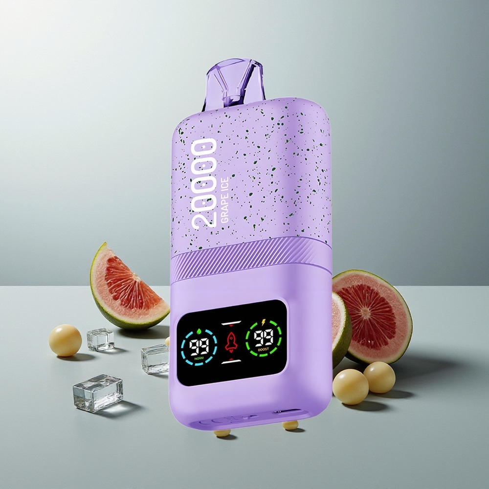 Aivono Aim Magic 20000 عنب جليدي بشبكة مزدوجة وشاشة إل سي دي