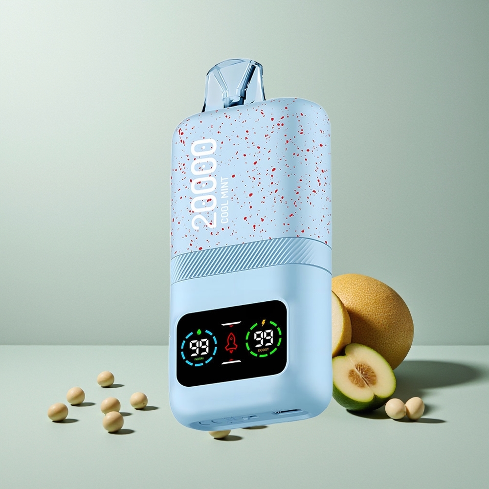 Aivono Aim Magic 20000 نعناع منعش مع ملفين مزدوج وشاشة LCD