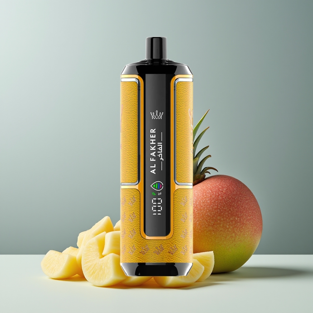 Al Fakher Crown Bar 15K Hypermax مانجو أناناس 22مل 600مللي أمبير