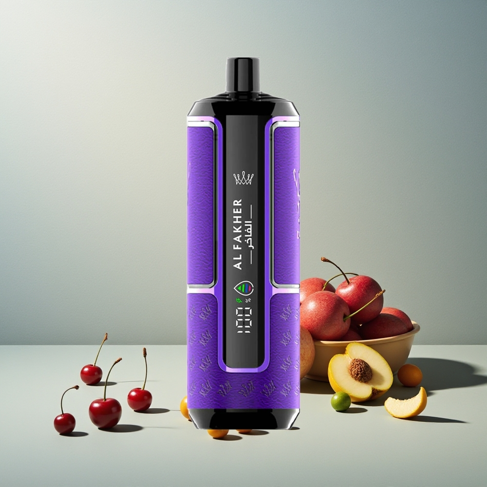 Al Fakher Crown Bar 15K Hypermax مهرجان الكرز السريع المدمج