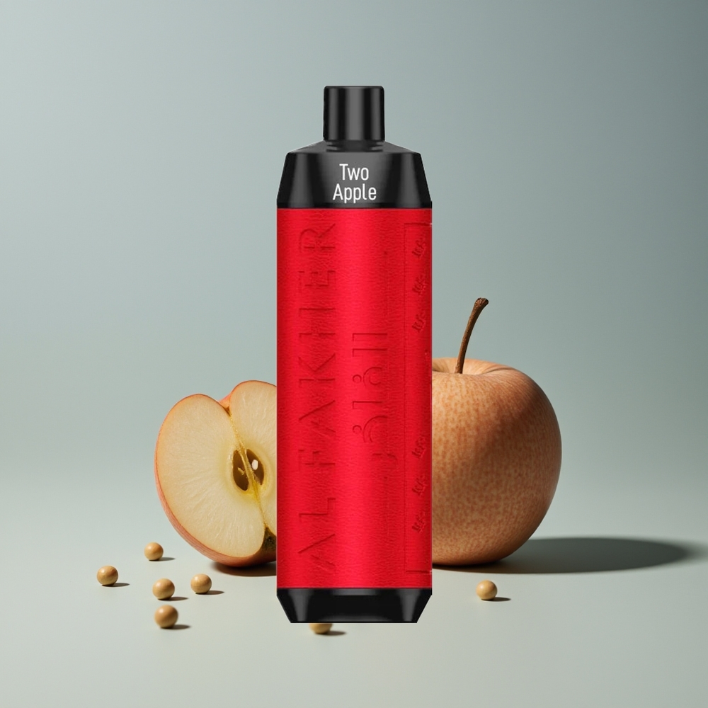 Al Fakher Crown Bar 8000 Crystal تفاحتين الكريستال 18مل 0.6 أوم