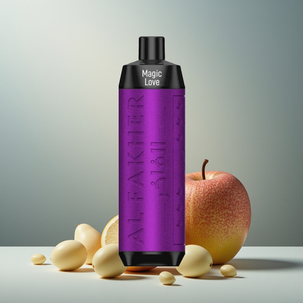 Al Fakher Crown Bar 8000 Crystal حب السحري مع بطارية 600mah وسعة 18مل