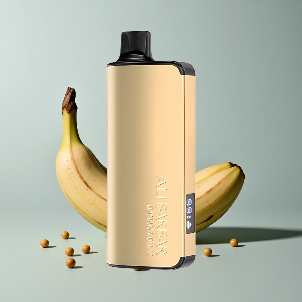 Alibarbar Ingot 9000 بزبز الموز 22مل 2350مللي أمبير