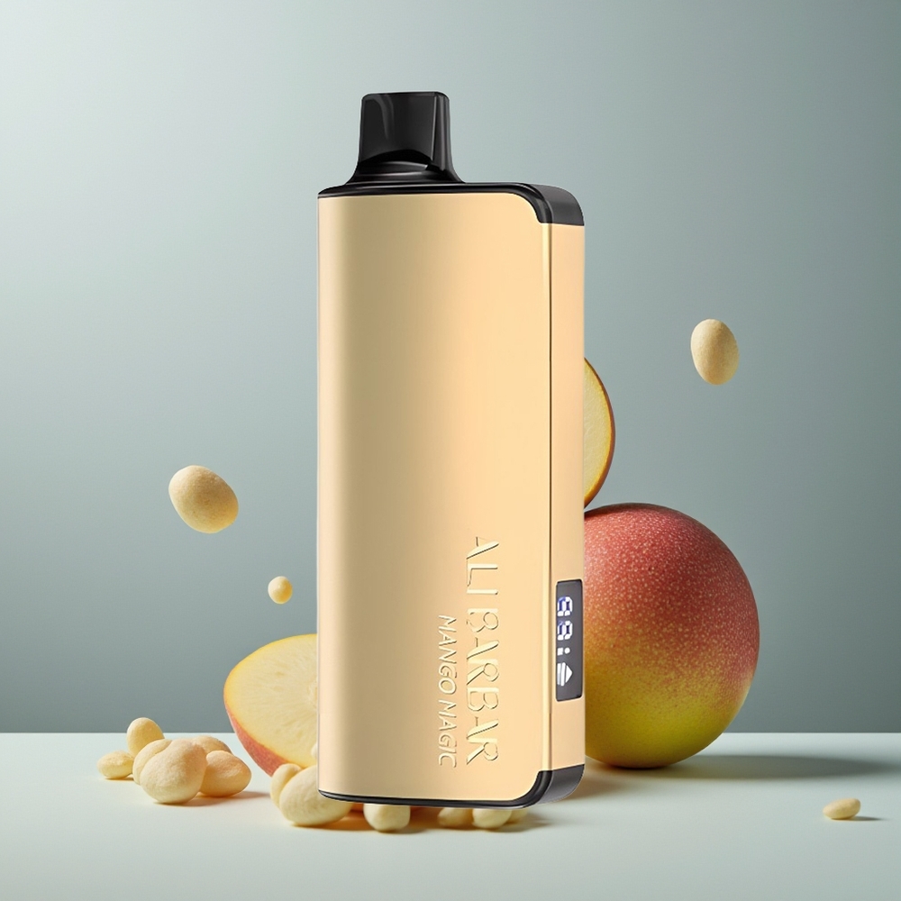 Alibarbar Ingot 9000 سحر المانجو 22 مل 2350 مللي أمبير