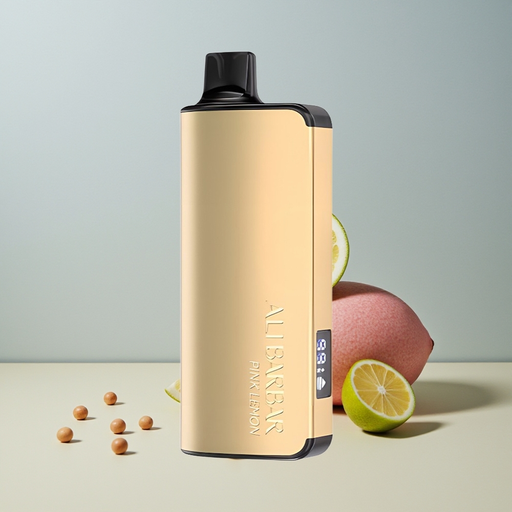 Alibarbar Ingot 9000 الليمون الوردي 22 مل 2350 مللي أمبير