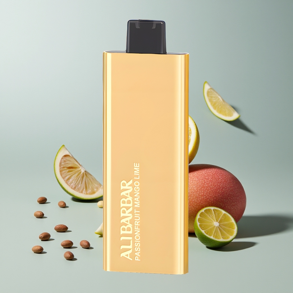 Alibarbar Pandora 7000 جوافة مانجو ليمون مع سعة 17 مل وحجم 117x40x12 مم