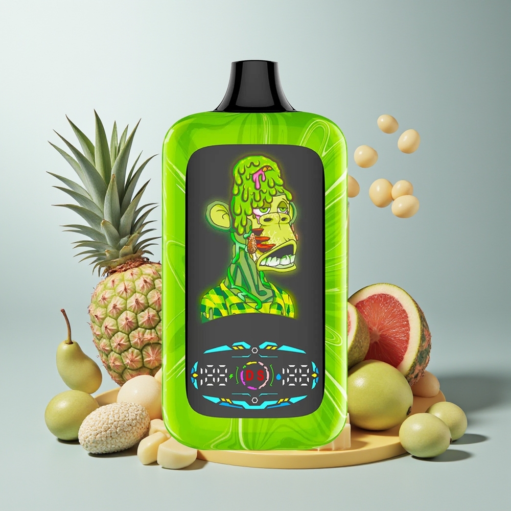 Fumot Digital Monkey 20000/40000 انفجار قوس قزح الاستوائي مع محرك مزدوج وملف شبكي مزدوج