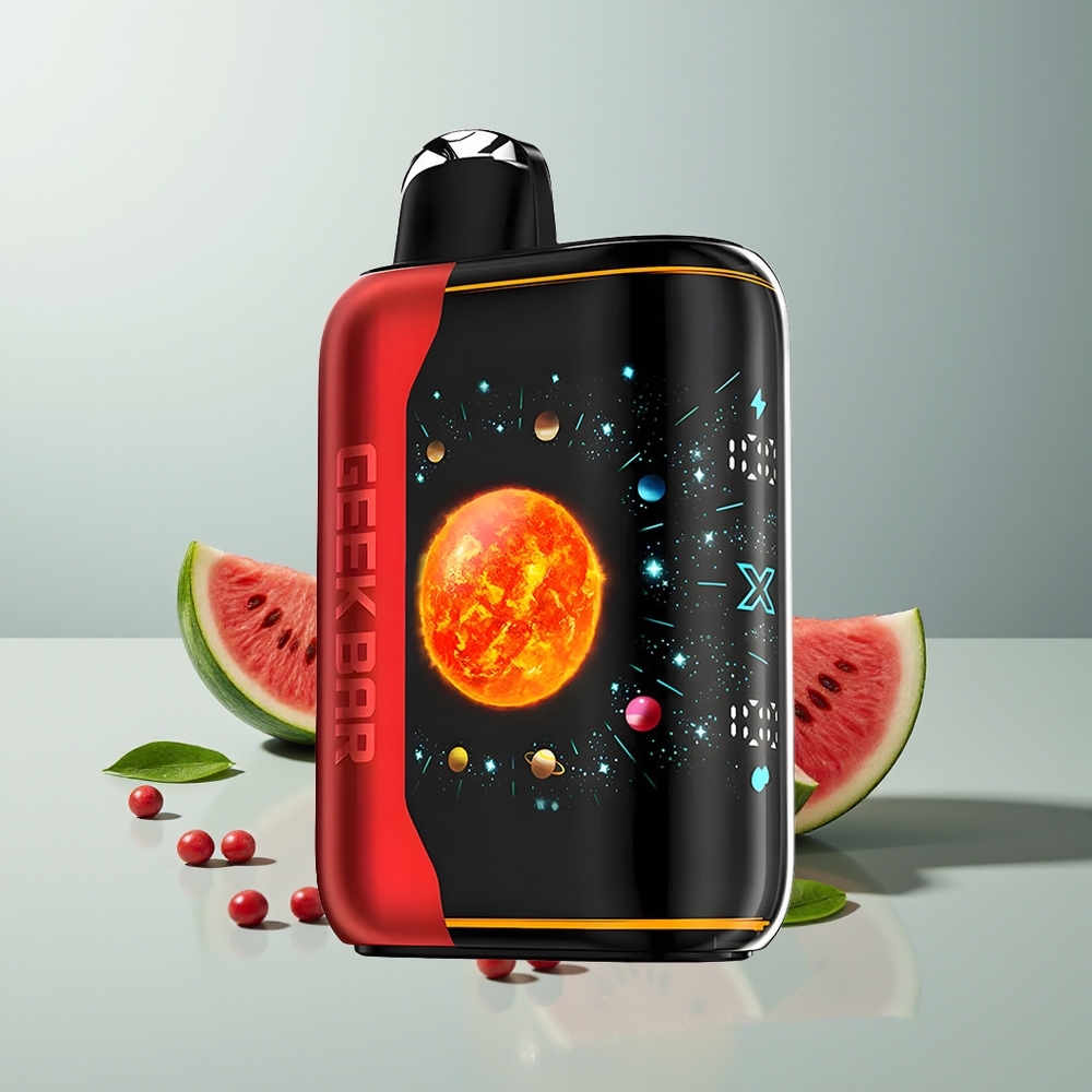 GEEK BAR Platinum Edition 25000 بطيخ مثلج بشحنة سريعة وشاشة منحنية