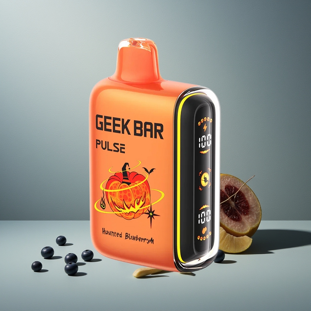 GEEK BAR Pulse 15000 جيك بار بلس إدشن هالووين - سعة السائل 16مل وبطارية 650 مللي أمبير