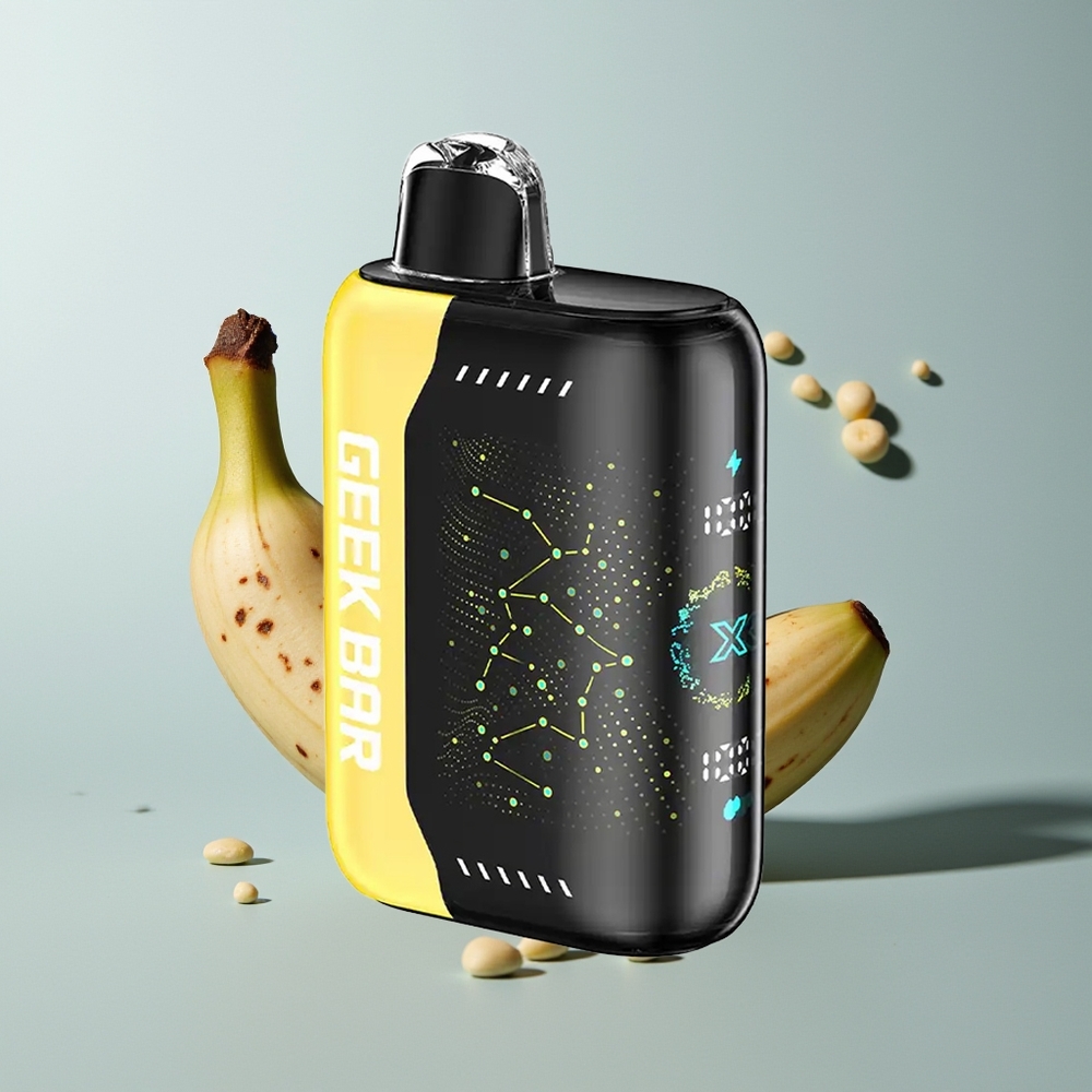 GEEK BAR Pulse X 25000 جيك بار بولس إكس - 18 ملليلتر شاشة منحنية ثلاثية الأبعاد