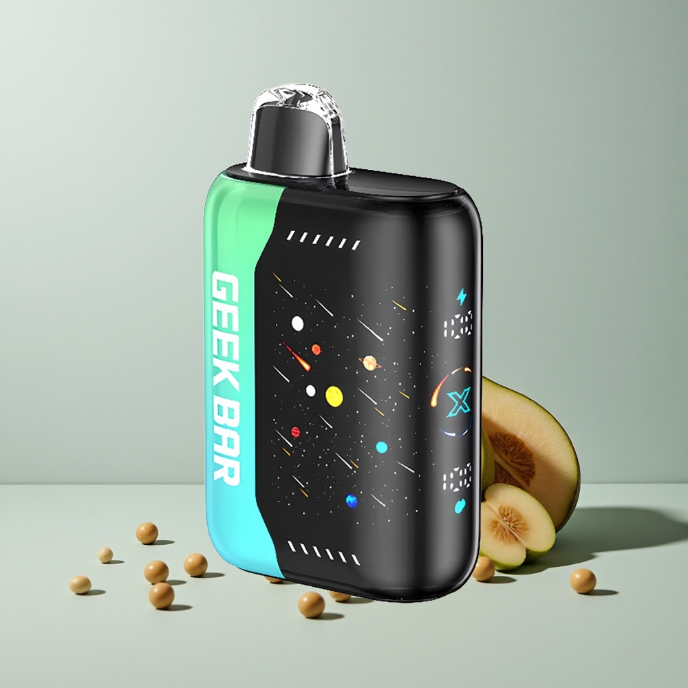 GEEK BAR Pulse X 25000 جيك بار بولس أكس إديشن نيزك - شاشة منحنية ثلاثية الأبعاد وشحن USB نوع سي