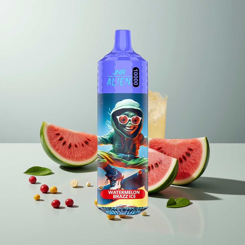 JNR Alien 10000 بطيخ براز الجليد مع 850 مللي أمبير ونظام RGB