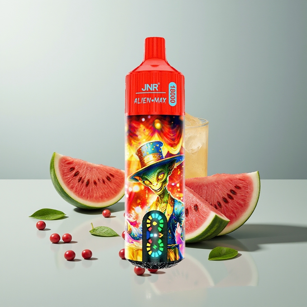 JNR Alien Max 18000 بطيخ مثلج بشاشة ذكية وشحن سريع
