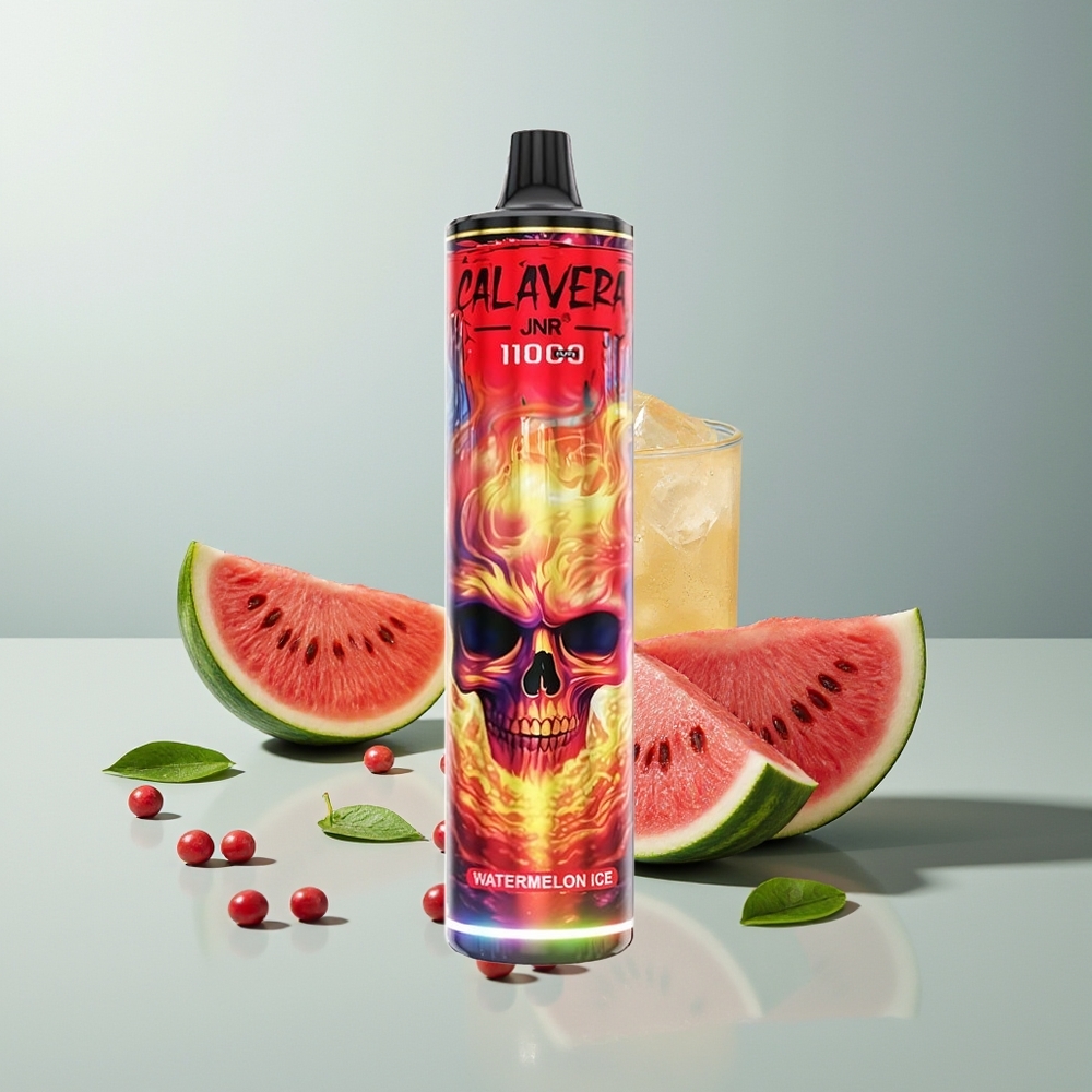 JNR Calavera 11000 بطيخ مثلج بشاحن Type-C وملف شبكي 1.0ohm
