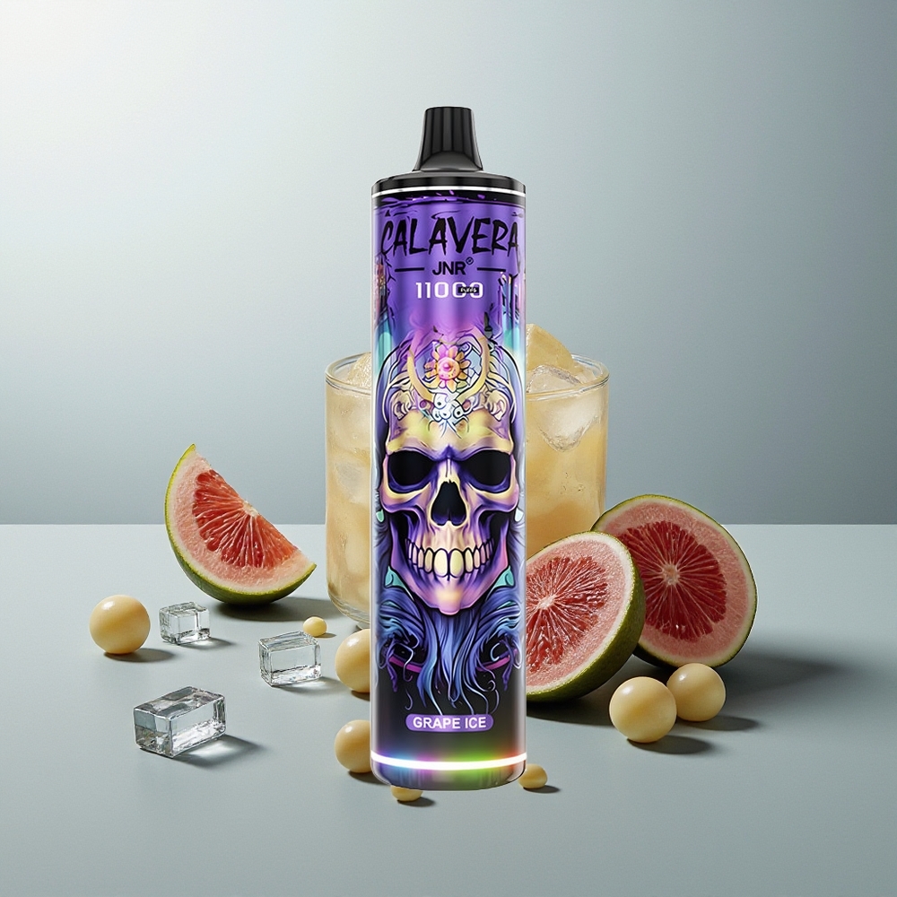 JNR Calavera 11000 عنب الجليد بشاحن Type-C وسعة 21 مل