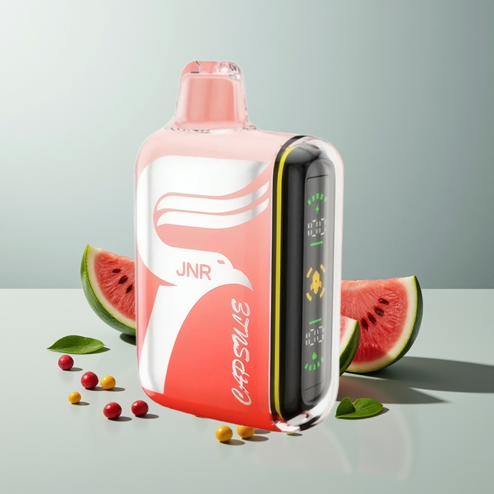 JNR Capsule 15000 بطيخ براز آيس مع شاشة ذكية وشحن سريع
