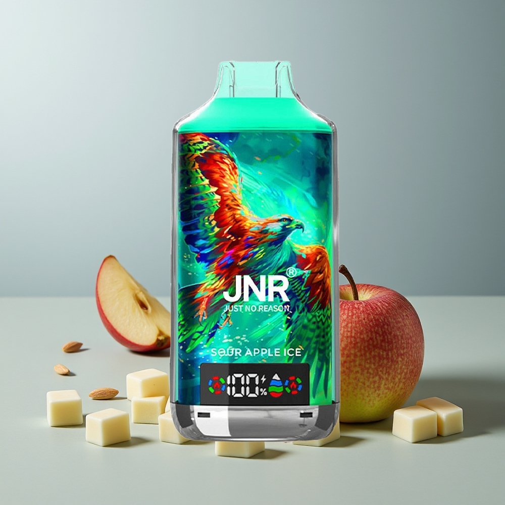 JNR Falcon X 18000 تفاح حامض جليد مع شحن سريع نوع سي وشاشة رقمية