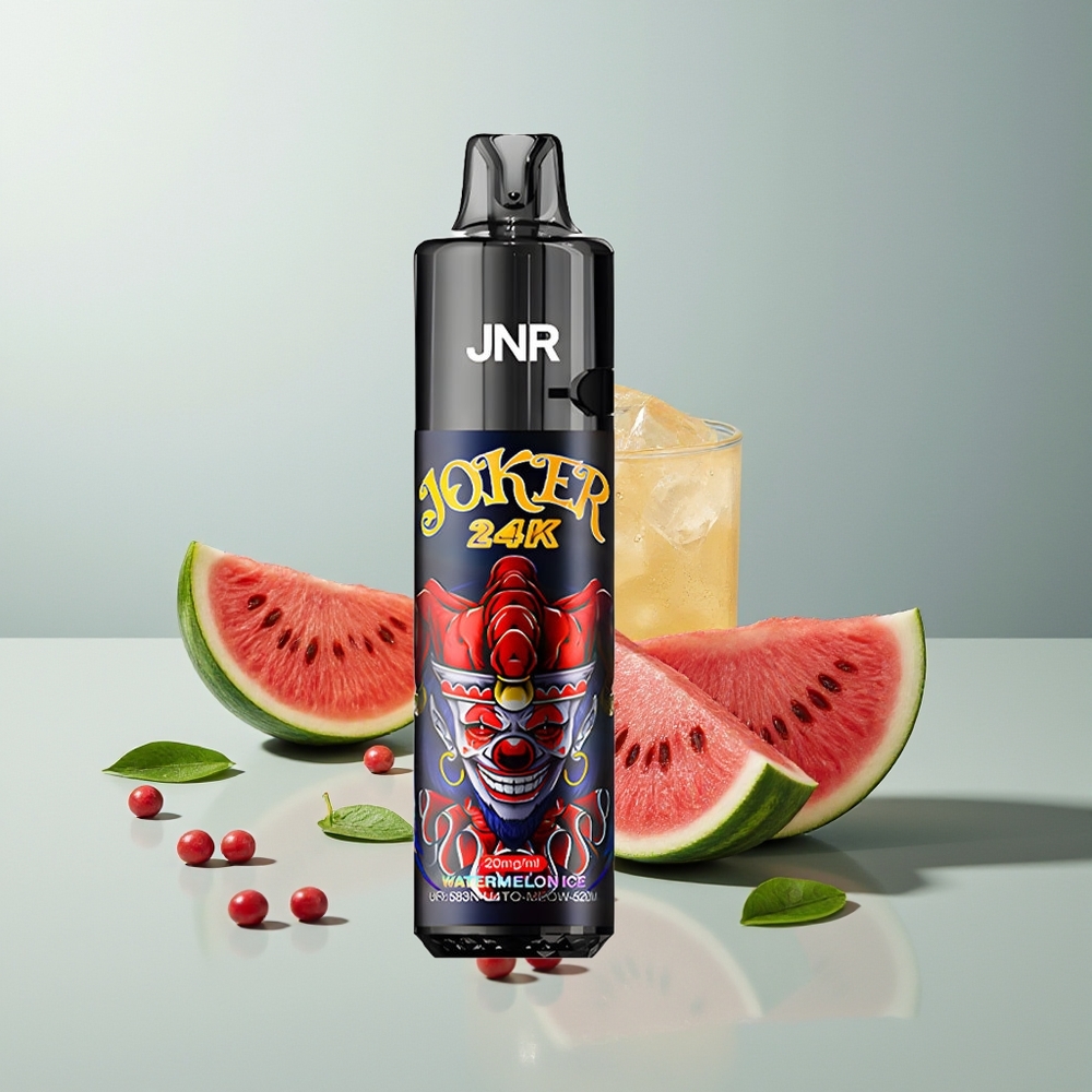 JNR Joker 24K بطيخ مثلج بنكهة 2% نيكوتين وبطارية 800 مللي أمبير