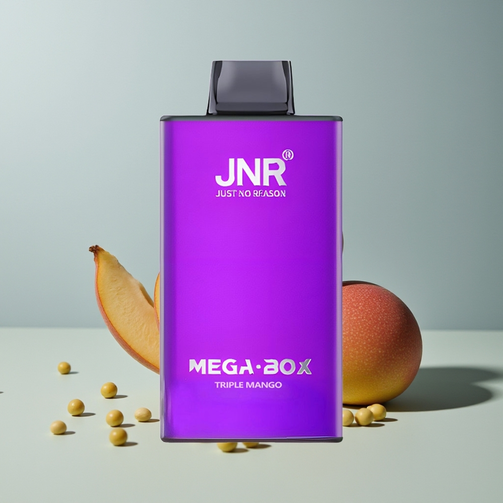 JNR Mega Box 25000 مانجو الثلاثي مع 30مل سعة و شحن سريع نوع سي