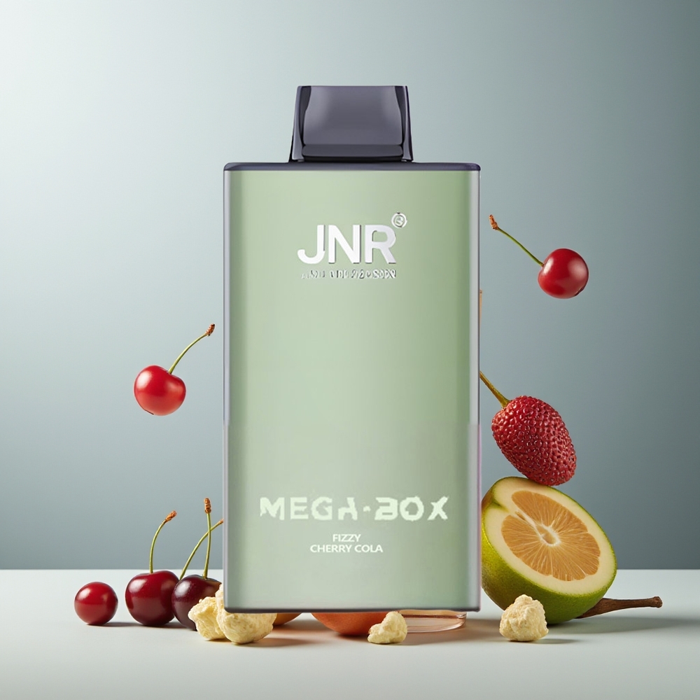 JNR Mega Box 25000 فيري كولا الفوارة مع شحن سريع وبطارية 850 مللي أمبير