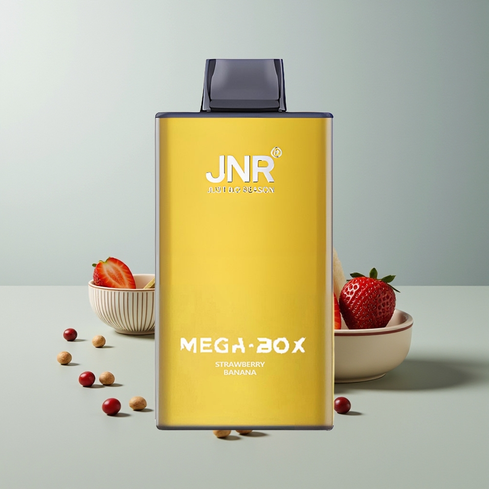 JNR Mega Box 25000 فراولة موز مع شاحن سريع وبطارية 850 مللي أمبير