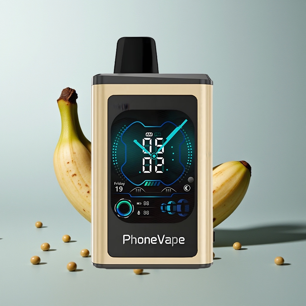 JNR PhoneVape 30000 بنانا آيس مع شاشة كاملة وتوربو