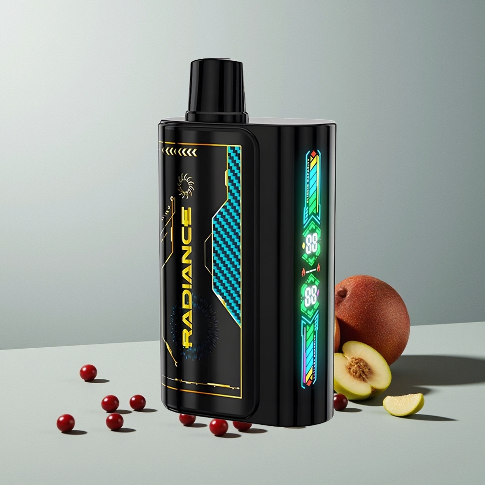 JNR Radiance 31000 فِيزي كرز كولا بشاشة ذكية وملف مزدوج