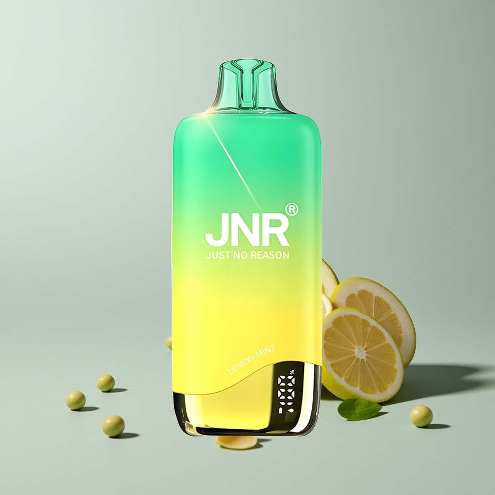 JNR Rainbow 10500 ليمون نعناع مع 18 مل خزان و 0.8 أوم ملف شبكي
