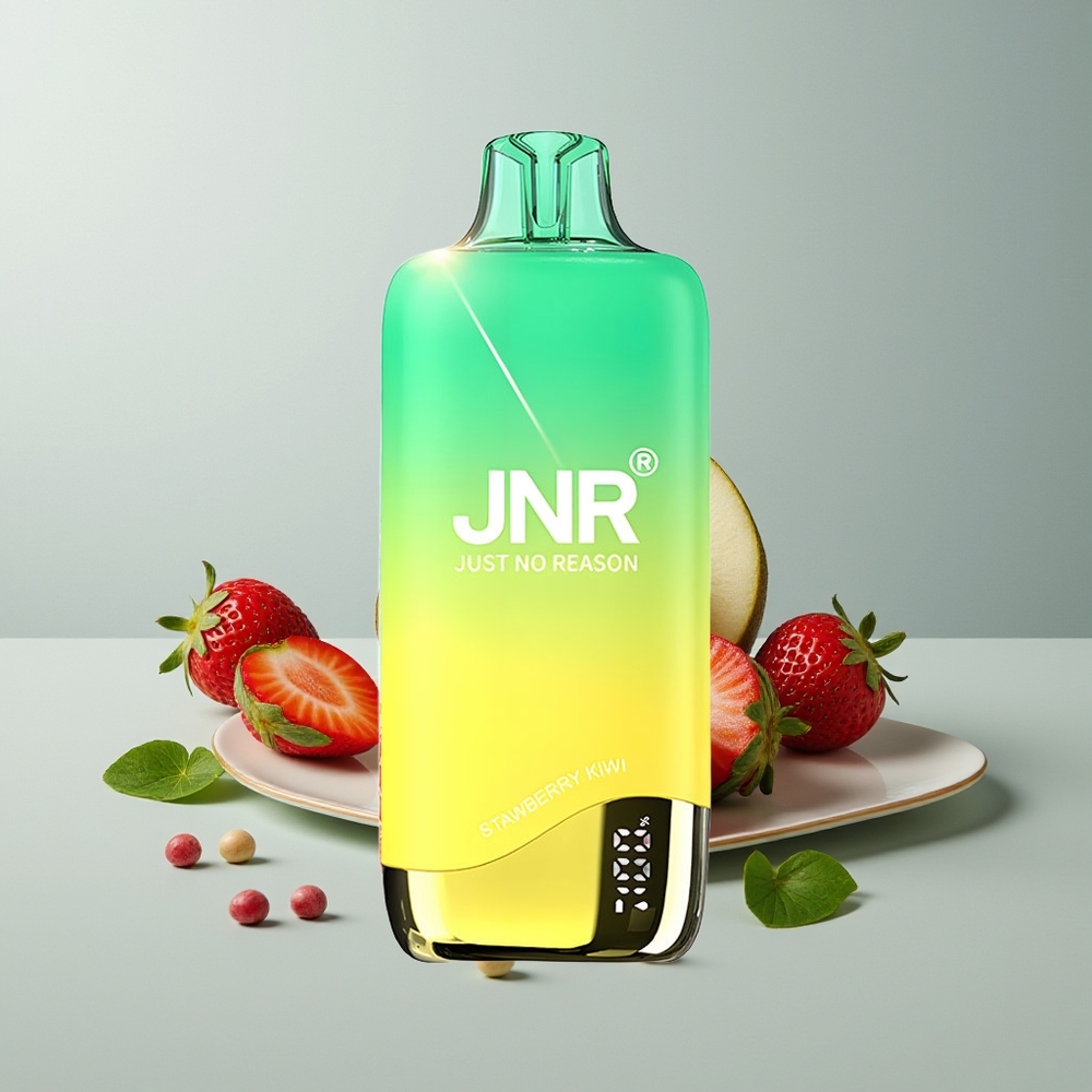 JNR Rainbow 10500 فراولة كيوي 18مل 0.8 أوم