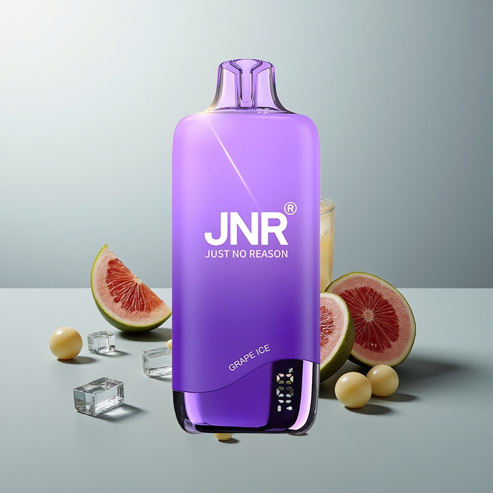 JNR Rainbow 10500 عنب الجليد مع سعة بطارية 600 مللي أمبير وشاحن USB Type-C