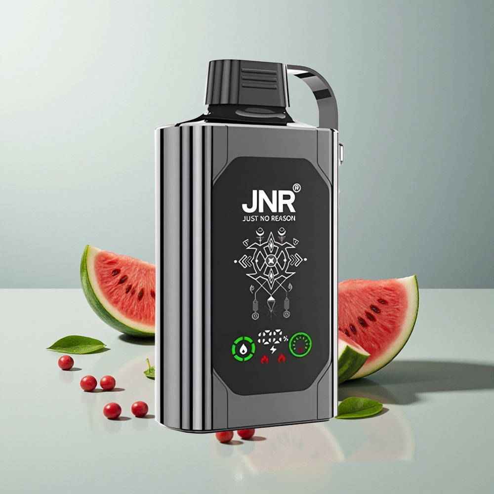 JNR Shisha Hookah Box 20500 بطيخ ثلج بشاشة عالية الدقة وشحن سريع نوع سي