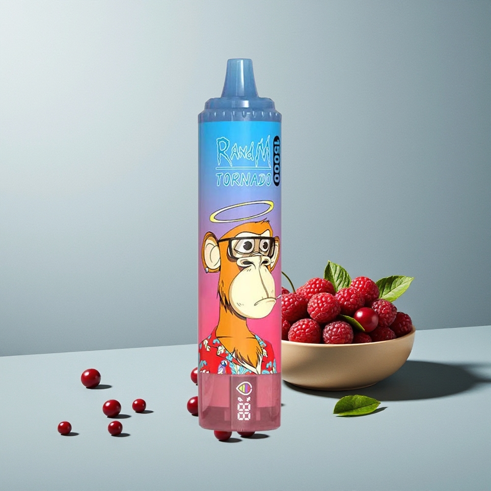 RandM Fumot Tornado 15000 Blue Razz Cherry - 25 مل - 850 مللي أمبير في الساعة