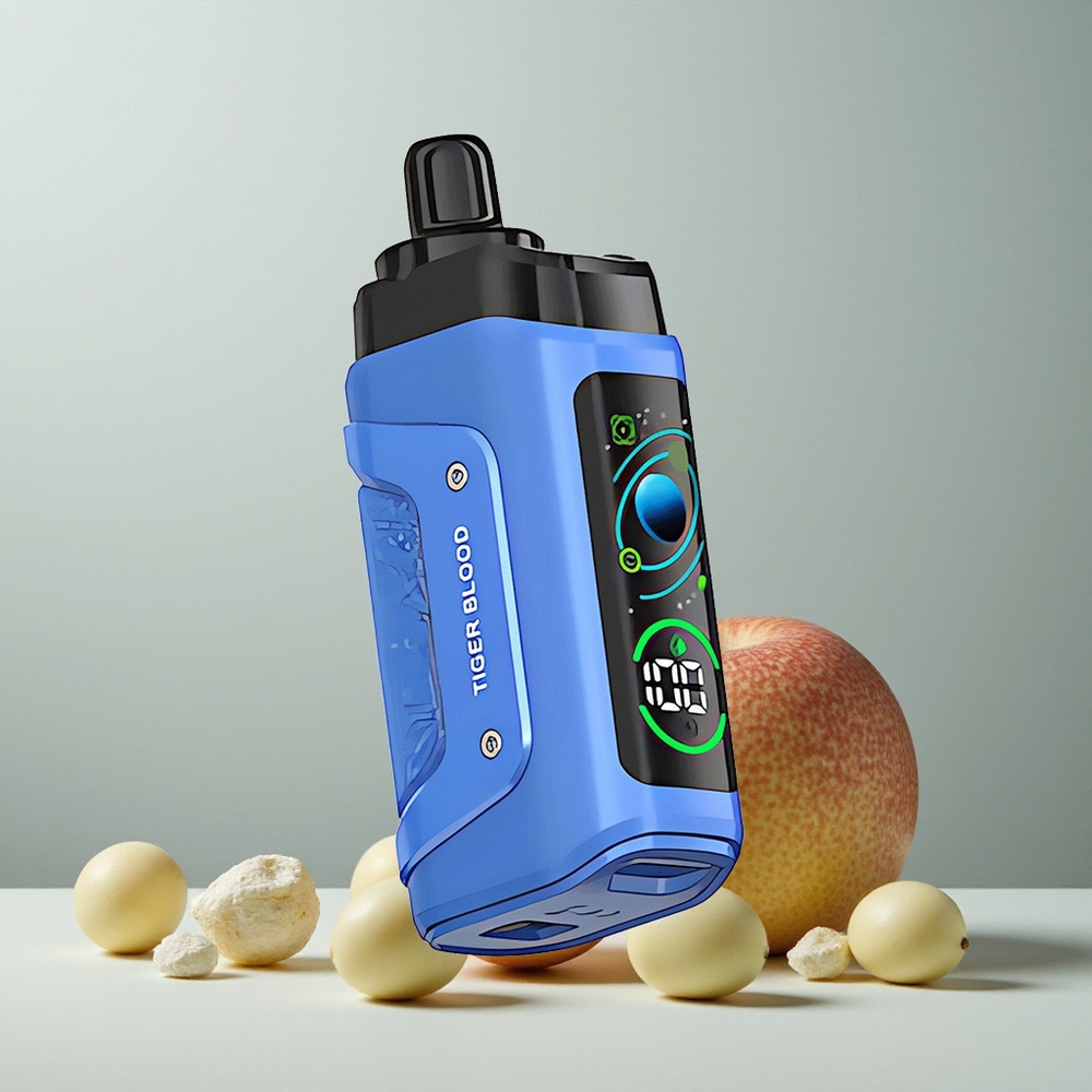Razz Bar 45000 دم النمر مع لفائف شبكية 1.0 أوم وقوة نيكوتين 20 ملغ/مل
