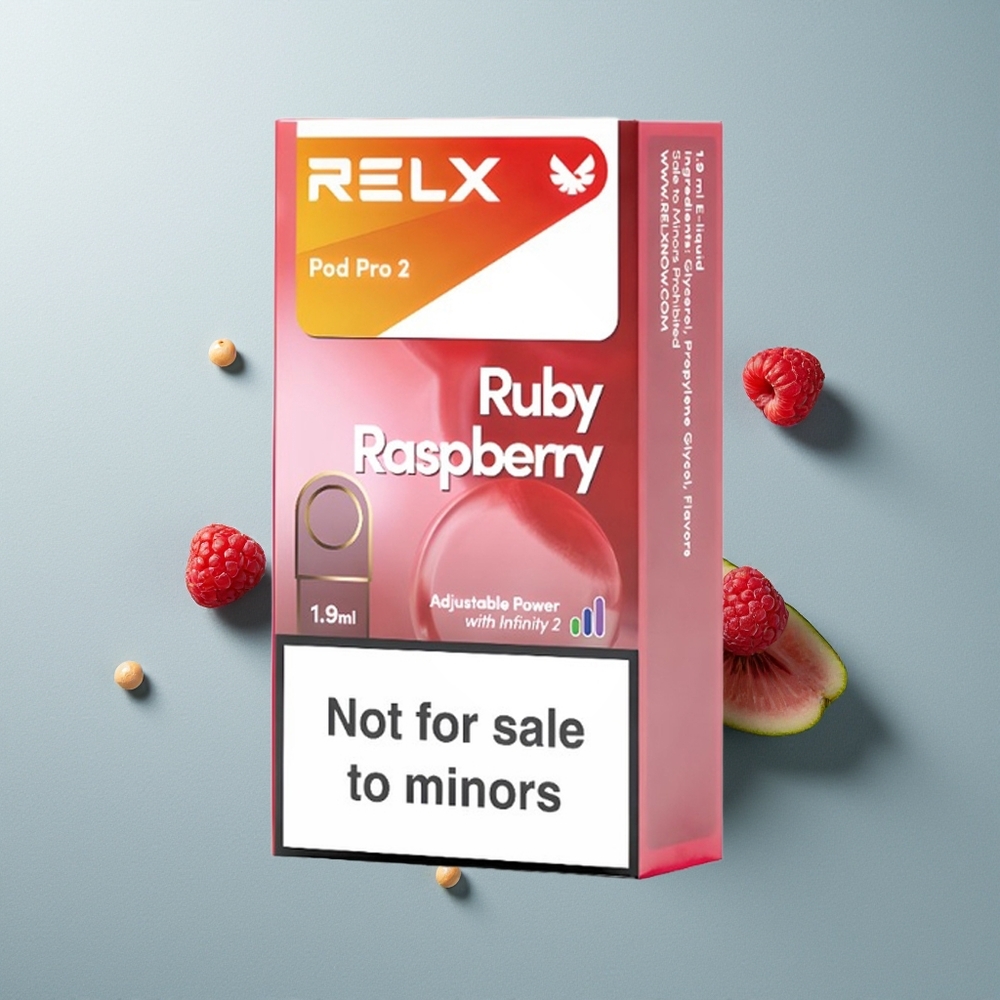 Relx Pod Pro 2 Vape Device التوت الأزرق - 1.9 مل - 3 أوضاع