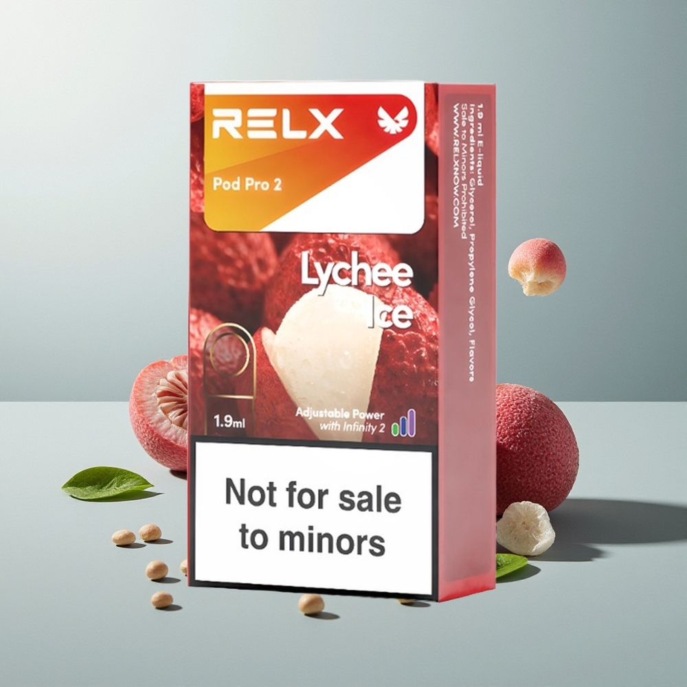 Relx Pod Pro 2 Vape Device لؤلؤة الجليد (1.9 مل، 3 أوضاع)