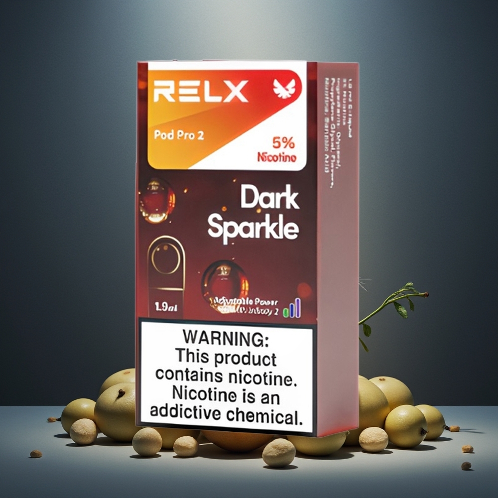 Relx Pod Pro 2 Vape Device الشرارة المظلمة - 1.9 مل، وضع سلس (6.5 واط)
